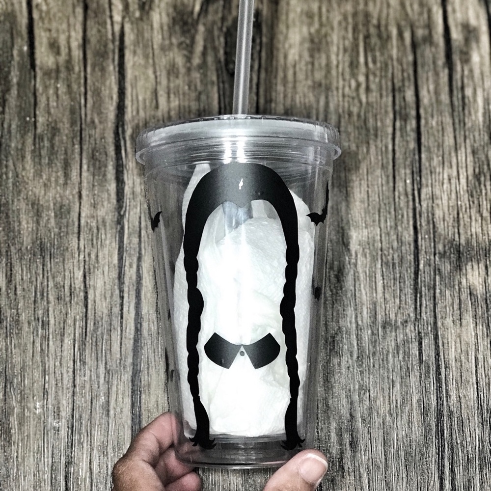 Wednesday Addams Tumbler Bottle